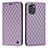 Custodia Portafoglio In Pelle Cover con Supporto H10X per Nokia G60 5G Viola