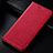 Custodia Portafoglio In Pelle Cover con Supporto H15P per Samsung Galaxy A23 4G Rosso