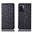 Custodia Portafoglio In Pelle Cover con Supporto H16P per Oppo A56S 5G Nero