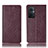 Custodia Portafoglio In Pelle Cover con Supporto H19P per OnePlus Nord N20 5G Rosso Rosa