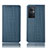 Custodia Portafoglio In Pelle Cover con Supporto H20P per Oppo F21 Pro 5G Blu