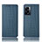 Custodia Portafoglio In Pelle Cover con Supporto H20P per Oppo K10 5G India Blu