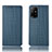 Custodia Portafoglio In Pelle Cover con Supporto H20P per Oppo Reno5 Z 5G Blu