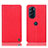 Custodia Portafoglio In Pelle Cover con Supporto H21P per Motorola Moto Edge Plus (2022) 5G Rosso