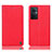 Custodia Portafoglio In Pelle Cover con Supporto H21P per Oppo F21 Pro 5G Rosso