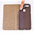 Custodia Portafoglio In Pelle Cover con Supporto H22P per Sony Xperia Ace II SO-41B