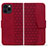Custodia Portafoglio In Pelle Cover con Supporto HF1 per Apple iPhone 15 Pro