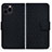 Custodia Portafoglio In Pelle Cover con Supporto HF1 per Apple iPhone 15 Pro