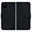 Custodia Portafoglio In Pelle Cover con Supporto HF1 per Google Pixel 5a 5G Nero