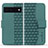 Custodia Portafoglio In Pelle Cover con Supporto HF1 per Google Pixel 6a 5G Verde