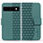 Custodia Portafoglio In Pelle Cover con Supporto HF1 per Google Pixel 7a 5G Verde