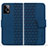 Custodia Portafoglio In Pelle Cover con Supporto HF1 per Xiaomi Redmi Note 12 Explorer