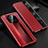 Custodia Portafoglio In Pelle Cover con Supporto K01 per Huawei Mate 40E 4G Rosso