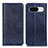 Custodia Portafoglio In Pelle Cover con Supporto K01Z per Google Pixel 8 5G Blu