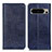 Custodia Portafoglio In Pelle Cover con Supporto K01Z per Google Pixel 8 Pro 5G Blu