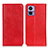 Custodia Portafoglio In Pelle Cover con Supporto K01Z per Motorola Moto Edge 30 Lite 5G Rosso