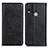 Custodia Portafoglio In Pelle Cover con Supporto K01Z per Nokia G11 Plus Nero