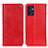 Custodia Portafoglio In Pelle Cover con Supporto K01Z per OnePlus Nord CE 2 5G Rosso