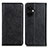 Custodia Portafoglio In Pelle Cover con Supporto K01Z per Oppo K11x 5G Nero