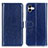 Custodia Portafoglio In Pelle Cover con Supporto K01Z per Samsung Galaxy A04 4G Blu