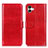 Custodia Portafoglio In Pelle Cover con Supporto K01Z per Samsung Galaxy A04 4G Rosso