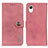 Custodia Portafoglio In Pelle Cover con Supporto K01Z per Samsung Galaxy A23e 5G Rosa