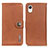 Custodia Portafoglio In Pelle Cover con Supporto K01Z per Samsung Galaxy A23s Marrone