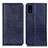 Custodia Portafoglio In Pelle Cover con Supporto K01Z per Sharp Aquos wish Blu