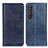 Custodia Portafoglio In Pelle Cover con Supporto K01Z per Sony Xperia 1 III Blu