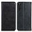 Custodia Portafoglio In Pelle Cover con Supporto K01Z per Sony Xperia 10 III Lite Nero