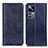 Custodia Portafoglio In Pelle Cover con Supporto K01Z per Xiaomi Mi 12T 5G Blu