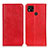 Custodia Portafoglio In Pelle Cover con Supporto K01Z per Xiaomi POCO C3 Rosso