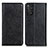 Custodia Portafoglio In Pelle Cover con Supporto K01Z per Xiaomi Redmi Note 11 4G (2022) Nero