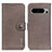 Custodia Portafoglio In Pelle Cover con Supporto K02Z per Google Pixel 8 Pro 5G Grigio