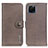 Custodia Portafoglio In Pelle Cover con Supporto K02Z per Huawei Enjoy 50z Grigio