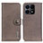 Custodia Portafoglio In Pelle Cover con Supporto K02Z per Huawei Honor X8a 4G Grigio