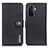 Custodia Portafoglio In Pelle Cover con Supporto K02Z per Huawei Nova Y70 Nero