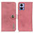 Custodia Portafoglio In Pelle Cover con Supporto K02Z per Motorola Moto Edge 30 Lite 5G Rosa