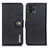 Custodia Portafoglio In Pelle Cover con Supporto K02Z per Motorola Moto G72 Nero