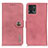 Custodia Portafoglio In Pelle Cover con Supporto K02Z per Motorola Moto G72 Rosa