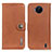 Custodia Portafoglio In Pelle Cover con Supporto K02Z per Nokia C20 Plus Marrone