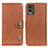 Custodia Portafoglio In Pelle Cover con Supporto K02Z per Nokia C210 Marrone