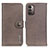 Custodia Portafoglio In Pelle Cover con Supporto K02Z per Nokia G11 Grigio