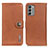 Custodia Portafoglio In Pelle Cover con Supporto K02Z per Nokia G400 5G Marrone