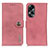 Custodia Portafoglio In Pelle Cover con Supporto K02Z per Oppo A18 Rosa