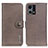 Custodia Portafoglio In Pelle Cover con Supporto K02Z per Oppo F21s Pro 4G Grigio