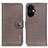 Custodia Portafoglio In Pelle Cover con Supporto K02Z per Oppo K11x 5G Grigio