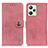 Custodia Portafoglio In Pelle Cover con Supporto K02Z per Realme C35 Rosa