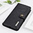 Custodia Portafoglio In Pelle Cover con Supporto K02Z per Samsung Galaxy A23 5G SC-56C Nero