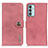 Custodia Portafoglio In Pelle Cover con Supporto K02Z per Samsung Galaxy F13 4G Rosa